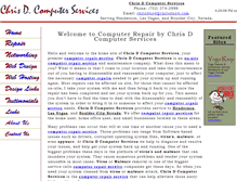 Tablet Screenshot of chrisdnow.com